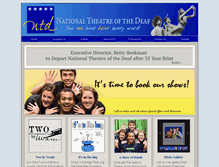 Tablet Screenshot of ntd.org